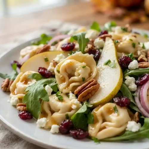 Harvest Tortellini Pear Pasta Salad 5 Harvest Tortellini Pear Pasta Salad