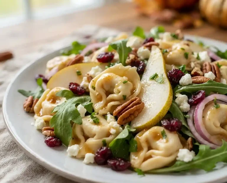 Harvest Tortellini Pear Pasta Salad