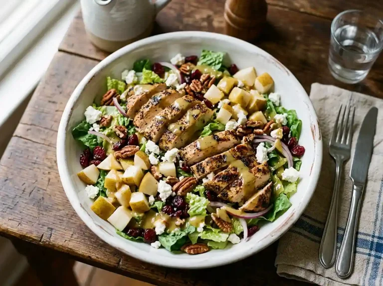 Honey Mustard Chicken Pear Chop