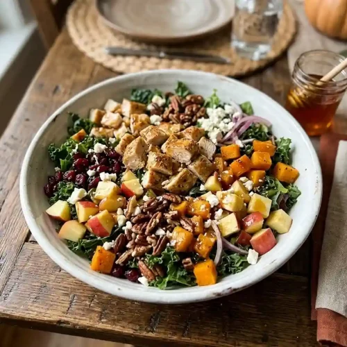Hot Honey Turkey Harvest Chop Salad 5 Hot Honey Turkey Harvest Chop