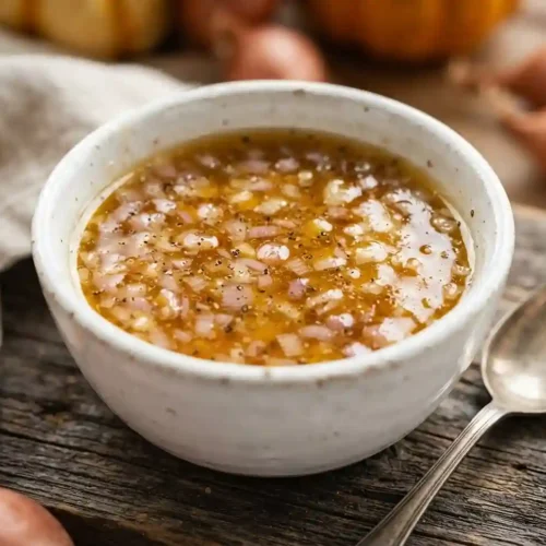 Maple Cider Shallot Dressing