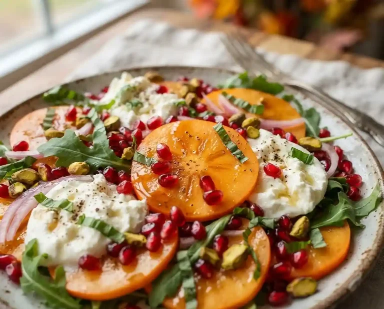 Salad Alchemy 4 Persimmon Pomegranate Burrata Salad