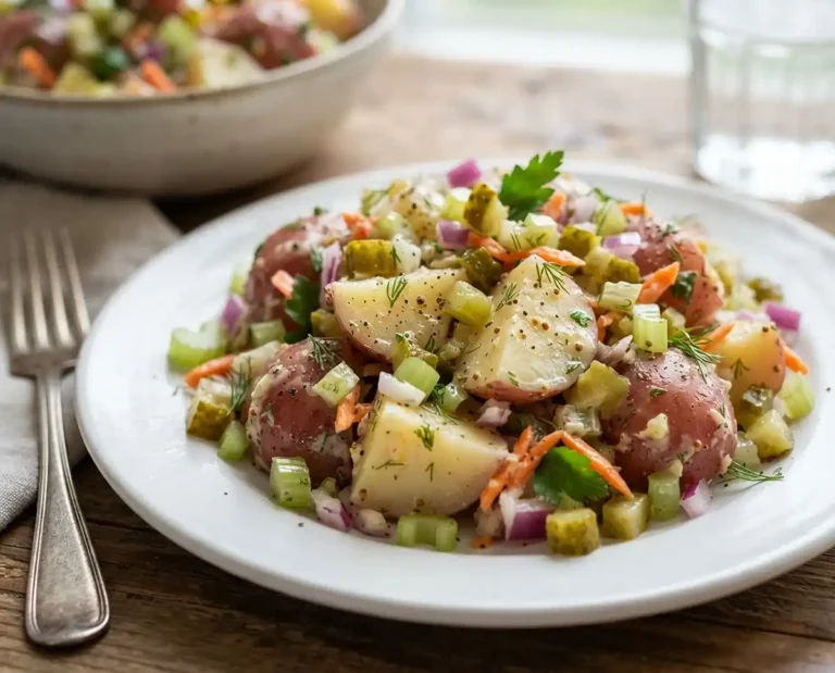 Pickled Veggie Red Potato Salad