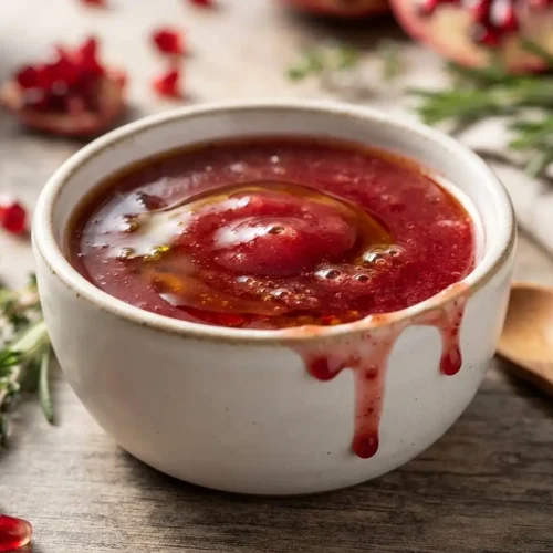 Pomegranate Maple Vinaigrette 5 Pomegranate Maple Vinaigrette