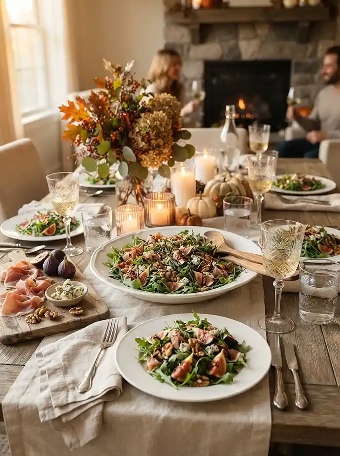Stunning Fig Prosciutto Blue Cheese Salad 4 beautiful fig prosciutto blue for peak fall entertaining