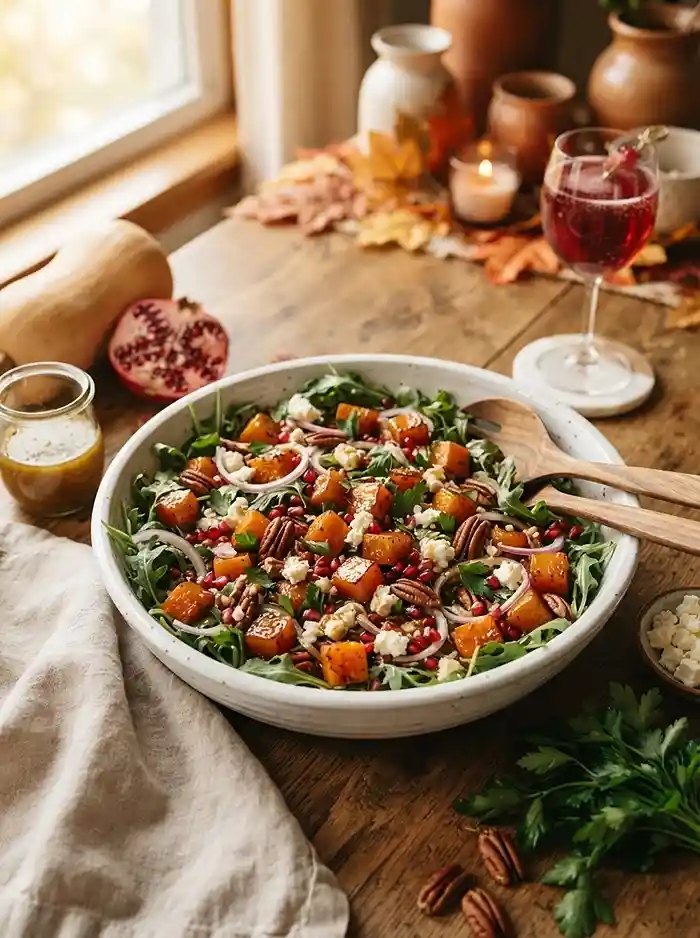 beautiful honeynut squash pomegranate for peak fall entertaining