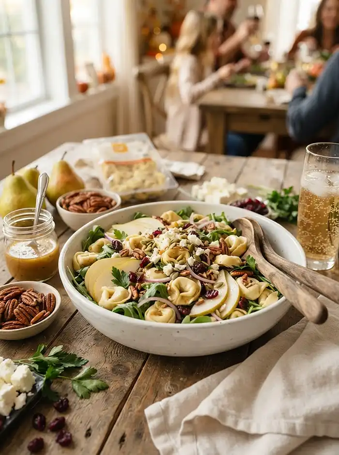 Harvest Tortellini Pear Pasta Salad 4 cold harvest tortellini pear for picnic and potluck tables