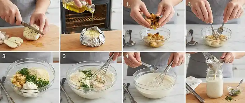 Roasted Garlic Parmesan Ranch Dressing 3 creamy flavorful parmesan ranch for fall lunch salads