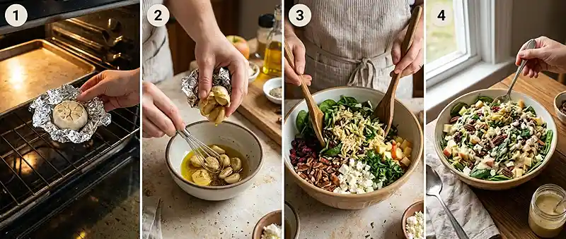 Roasted Garlic Autumn Orzo Salad 3 crowd pleasing autumn orzo for labor day leftovers