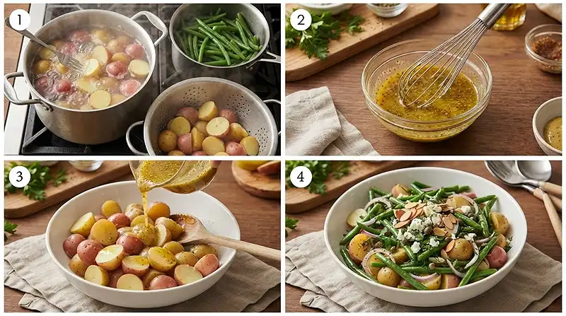Warm Potato Green Bean Mustard Salad 3 crowd pleasing bean mustard for labor day leftovers