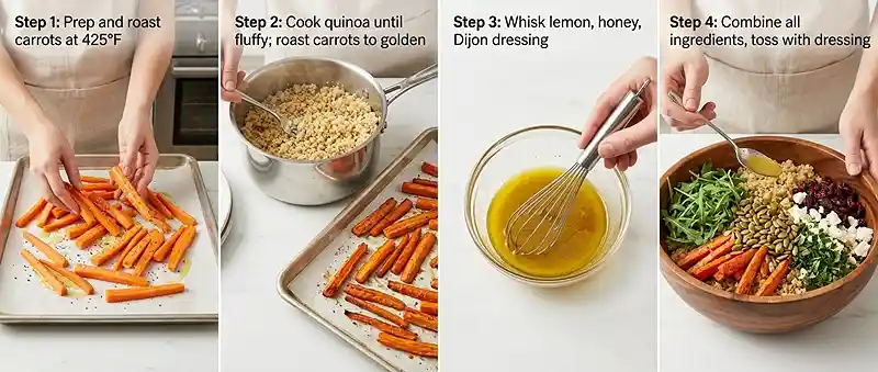 crowd pleasing carrot feta for labor day potlucks
