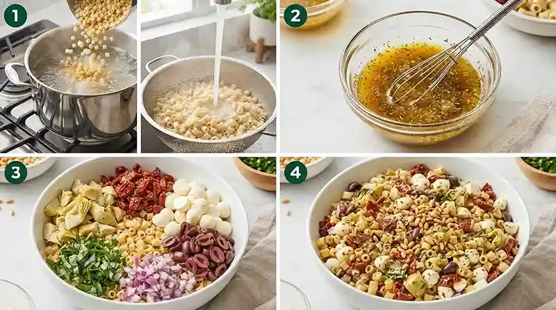 Sun Dried Tomato Artichoke Mini Pasta Salad 3 crowd pleasing dried tomato for labor day leftovers
