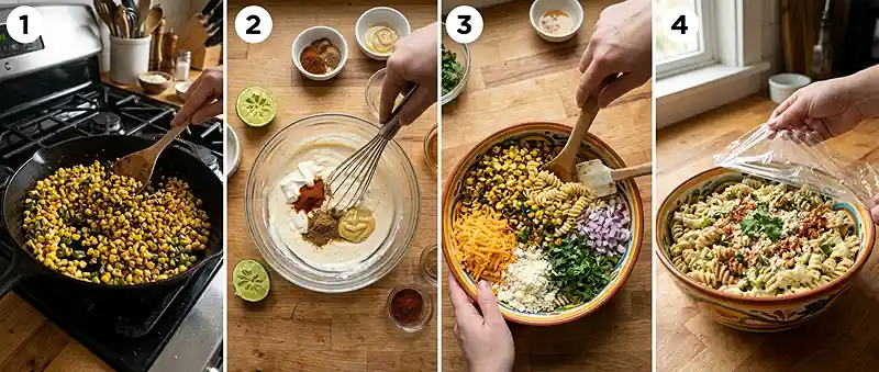Cheddar Jalapeno Street Corn Pasta Salad 3 crowd pleasing jalapeno street for labor day leftovers