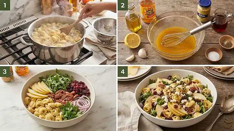 Harvest Tortellini Pear Pasta Salad 3 crowd pleasing tortellini pear for labor day leftovers