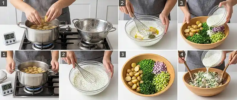 crowd pleasing yogurt potato for labor day potlucks
