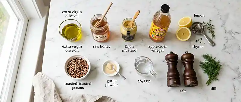 easy homemade honey mustard for everyday salad bowls