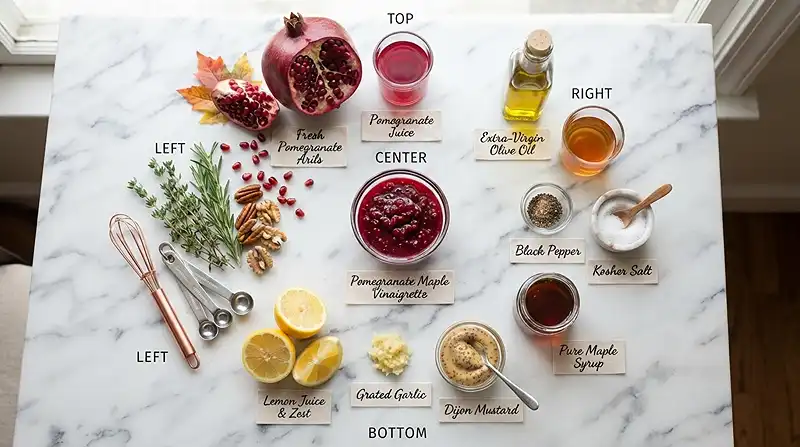 Pomegranate Maple Vinaigrette 2 easy homemade pomegranate maple for everyday salad bowls