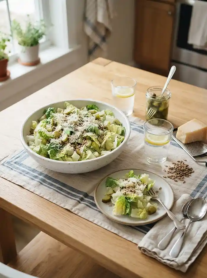 Parmesan Lettuce Pickle Salad 4 easy parmesan lettuce pickle for back to school lunches