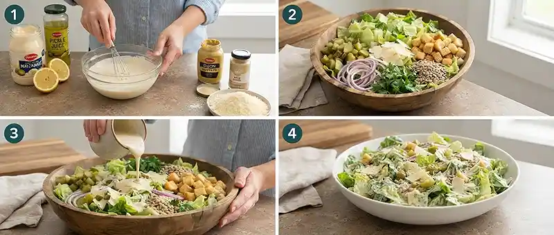 Parmesan Lettuce Pickle Salad 3 fresh lettuce pickle for simple dinner salads