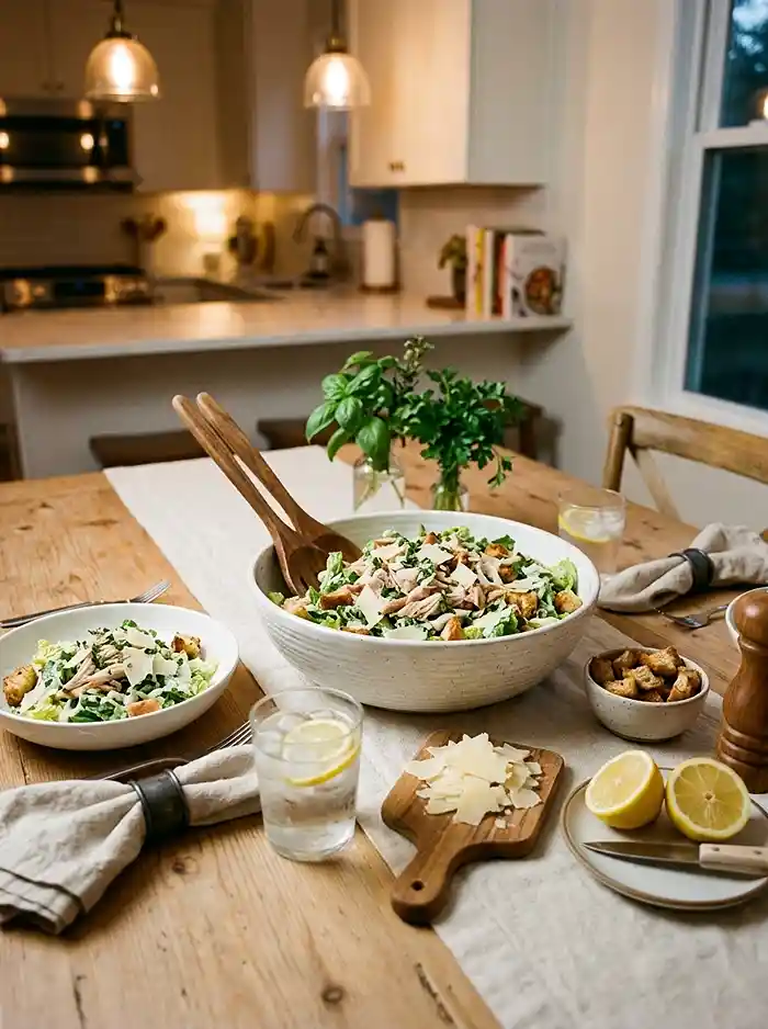 healthy lemon parmesan turkey for september dinner salads