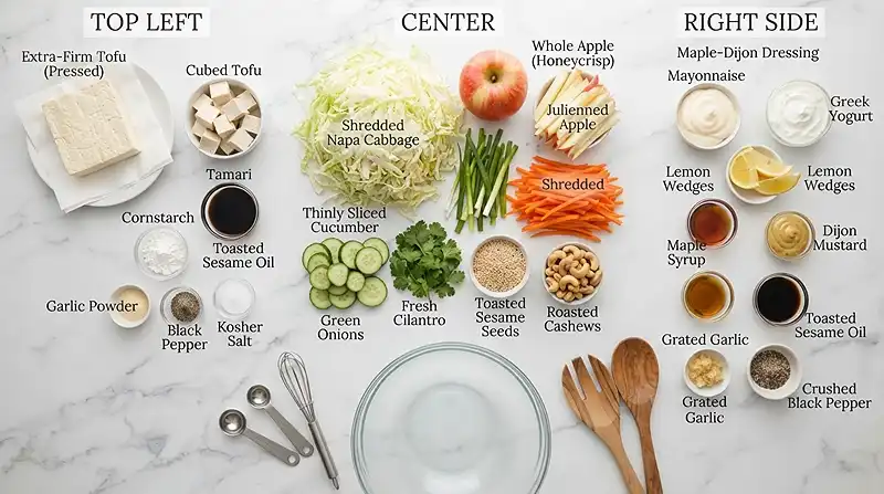 high protein tofu apple for easy weeknight dinners