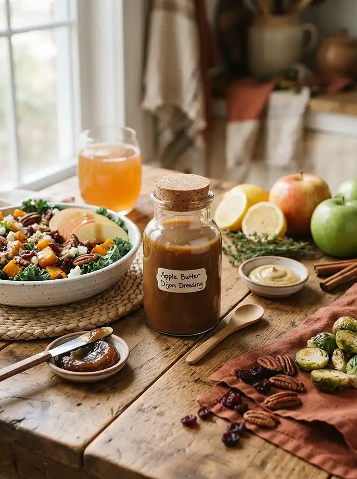 Apple Butter Dijon Dressing 4 make ahead apple butter dijon for weeknight dinner salads
