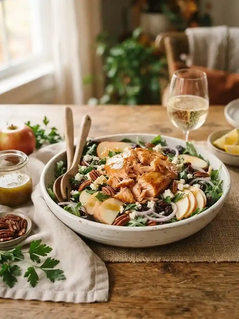 Maple Dijon Salmon Apple Salad 4 make ahead dijon salmon for lunch box meal prep