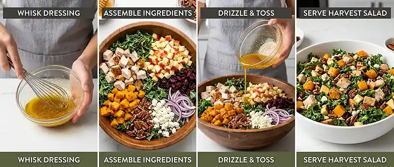 Hot Honey Turkey Harvest Chop Salad 3 make ahead honey turkey for lunch box meal prep