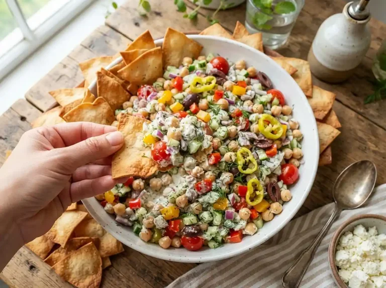 Chickpea Scoopable Salad