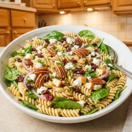 Cranberry Goat Cheese Rotini Salad 5 Cranberry Goat Cheese Rotini Salad