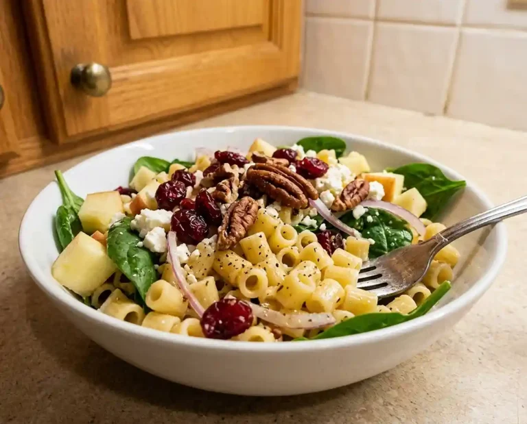 Cranberry Pecan Ditalini Salad