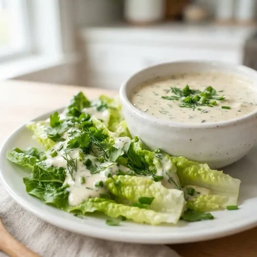 Creamy Herb Tahini Ranch 5 Creamy Herb Tahini Ranch