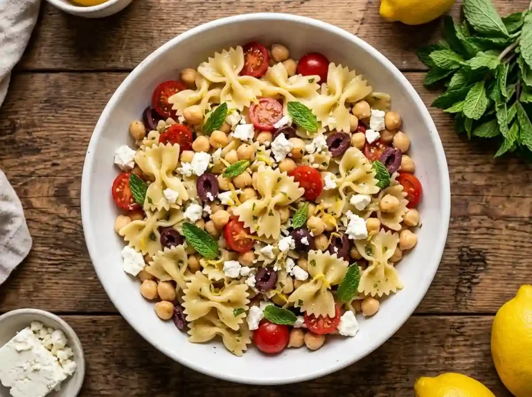 Feta Bean Pasta