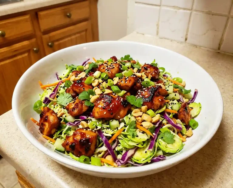 Gochujang Chicken Brussels Chop