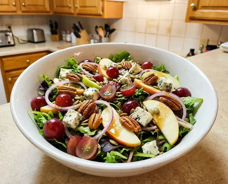 Harvest Grape Gorgonzola Greens Salad