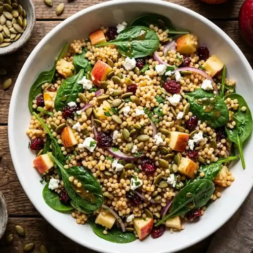 Maple Pumpkin Seed Couscous Salad 5 Maple Pumpkin Seed Couscous Salad