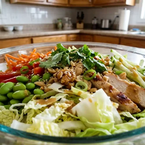 Peanut Lime Edamame Chicken Salad 5 Peanut Lime Edamame Chicken Salad