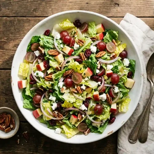 Romaine Grape Pecan Chop Salad 5 Romaine Grape Pecan Chop Salad