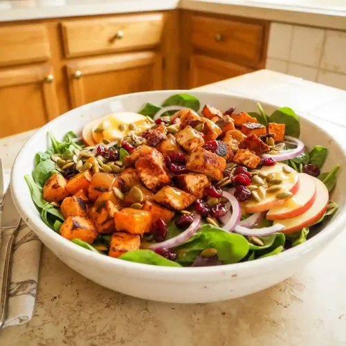 Smoky Turkey Sweet Potato Salad 5 Smoky Turkey Sweet Potato Salad