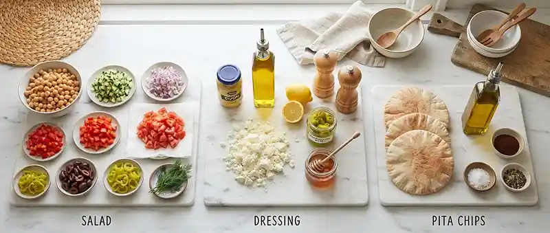 Chickpea Scoopable Salad 2 chickpea salad recipe