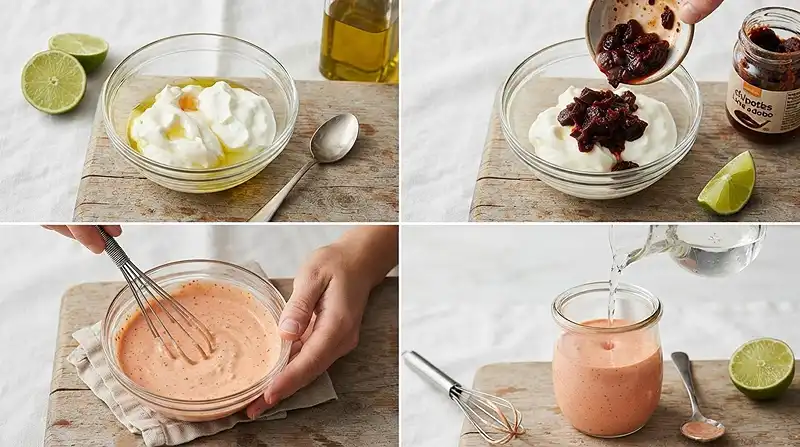 Smoky Chipotle Lime Dressing 3 creamy flavorful chipotle lime for fall lunch salads