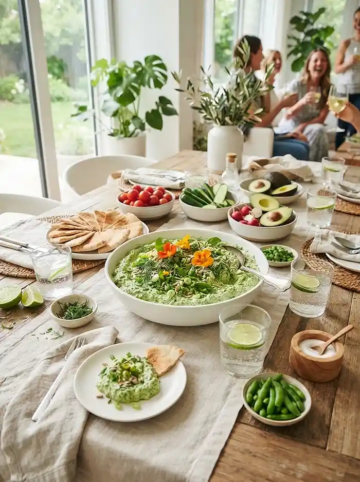 Green Goddess Scoopable Salad 4 creamy green goddess salad