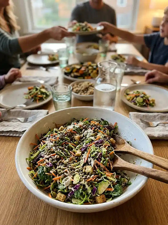 Brussels Carrot Ranch Crunch Salad 4 easy brussels carrot ranch for back to school lunches