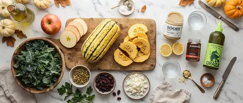 easy delicata apple for october lunch parties