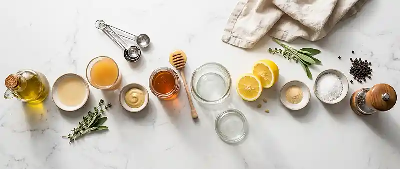 easy homemade white balsamic for everyday salad bowls