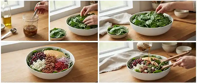 easy leafy side salad recipe