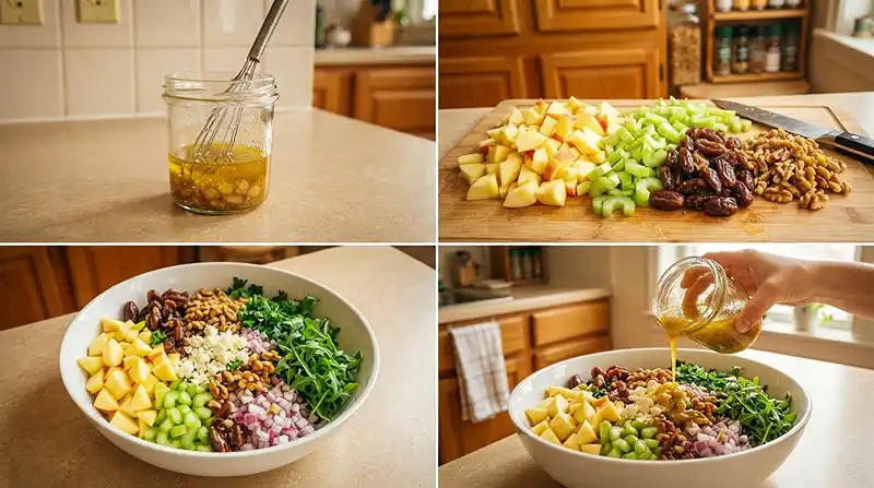 Honeycrisp Celery Date Chop Salad 3 easy november salad for gatherings