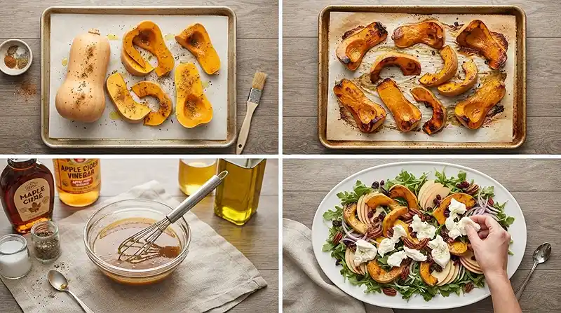 fresh apple burrata for colorful harvest tables