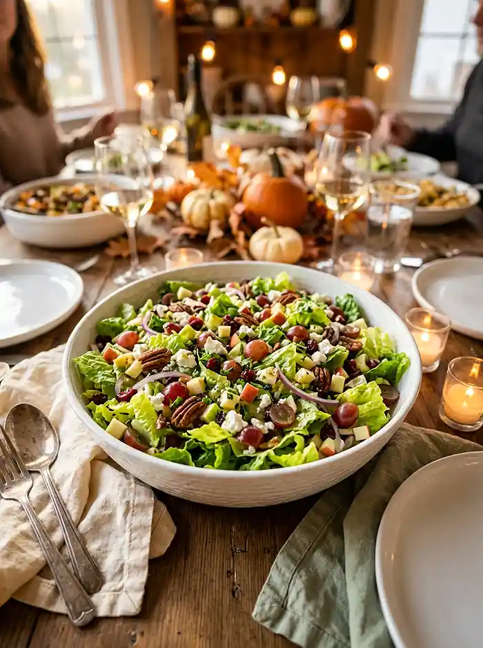 Romaine Grape Pecan Chop Salad 4 fresh november salad for lunch
