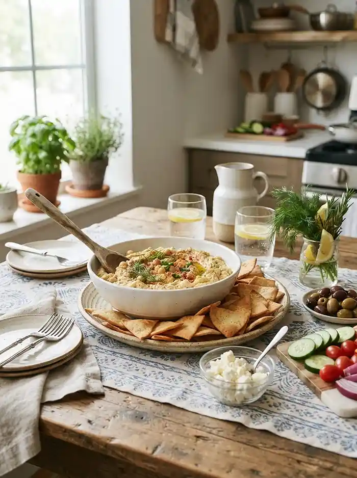 Chickpea Scoopable Salad 4 healthy chickpea salad